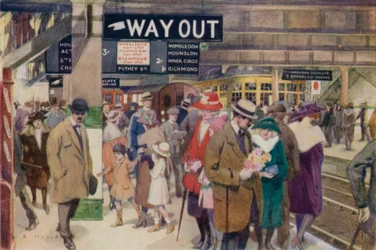 Charing Cross, il centro di interscambio del traffico ferroviario sotterraneo di Londra